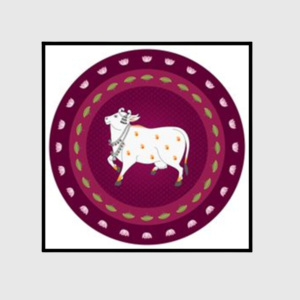 Gifting Cow Canvas